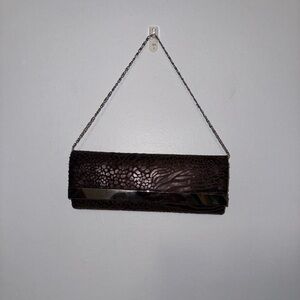 Elegant Brown Clutch Bag